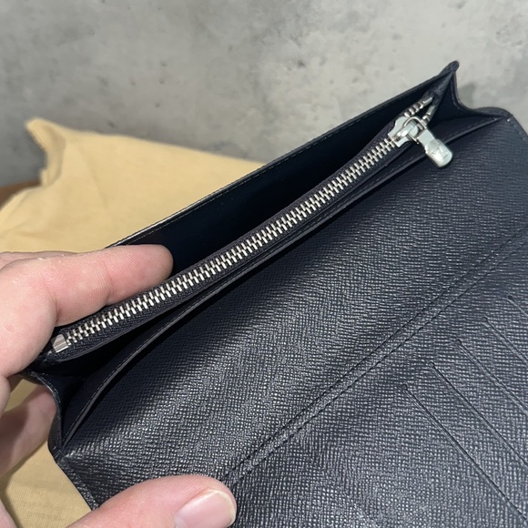 Louis Vuitton monogram ink Chapman Brazza wallet travel organizer giraffe rhino - Picture 7 of 10